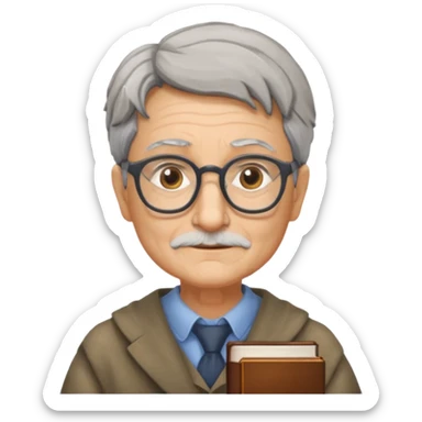 ancient The wise librarian sticker