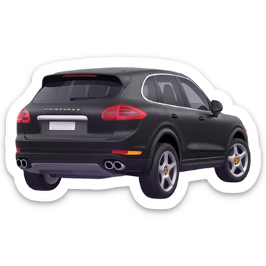 Porsche Cayenne sticker