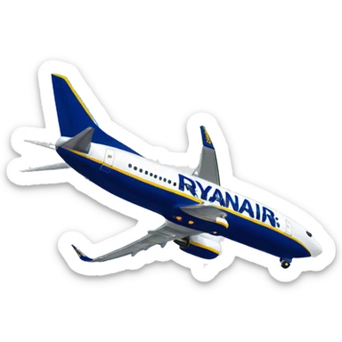 Ryanair Boeing 737 sticker