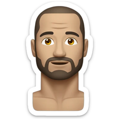 Un homme qui fait du mma sticker