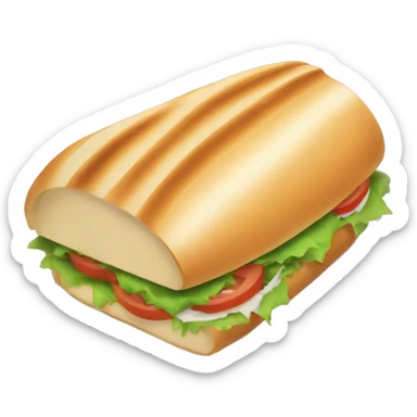 tuna sub sandwich  sticker