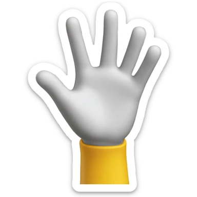 Playmobil hand sticker