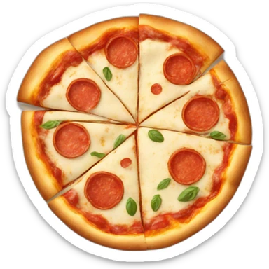 Napolitan pizza sticker