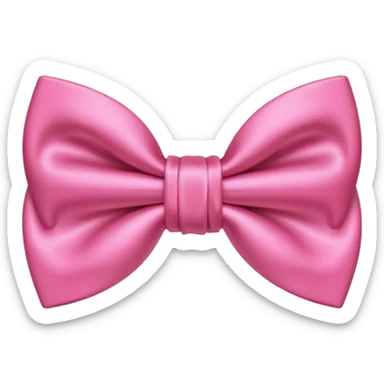 Pink Bowtie  sticker