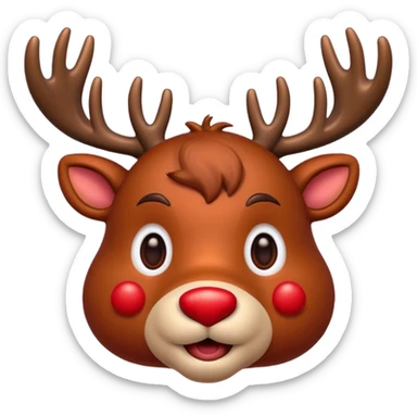 Rudolph the Red Nosed Reindeer sticker