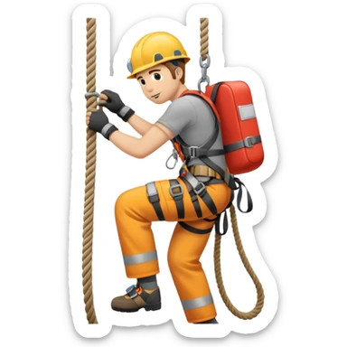 rope access sticker