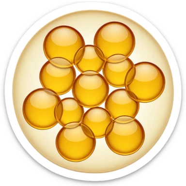 platelets, small yellowish cell fragments sticker