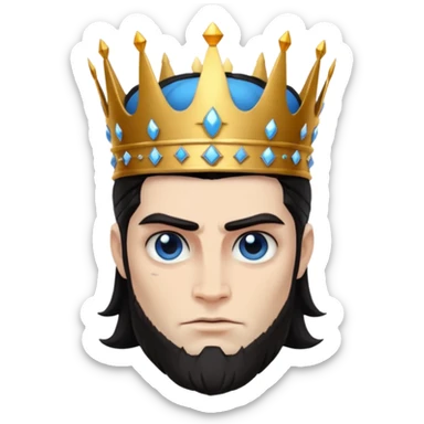 hades half body sticker