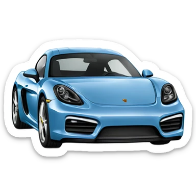 Porsche cayman kariert sticker