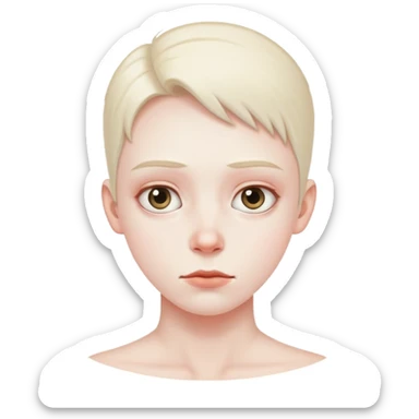 person crossing neck and x eyes sticker