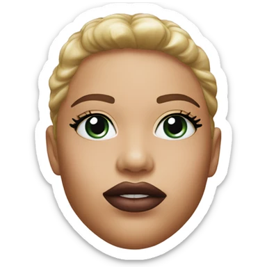 kiko lip gloss  sticker