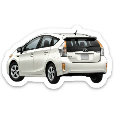 toyota prius+ sticker