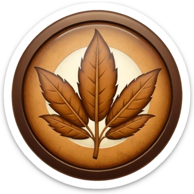  Badge of tobacco sticker