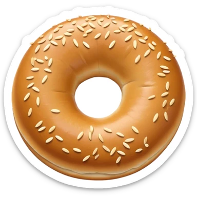 bagel sticker