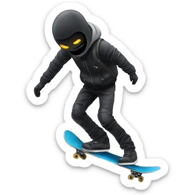 K2s0 doing a kickflip sticker