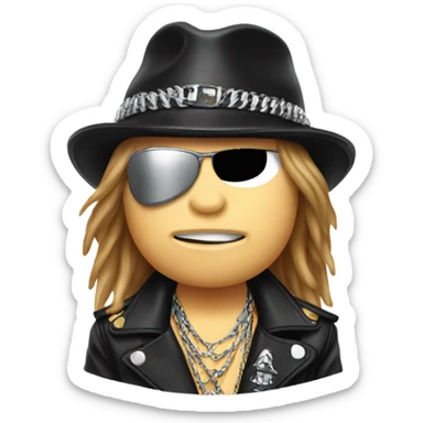 axl rose sticker