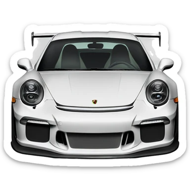 Porsche 911 gt3 rs  sticker