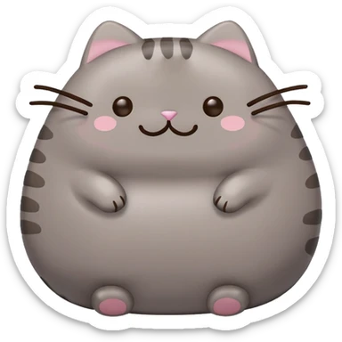 pusheen cat sticker