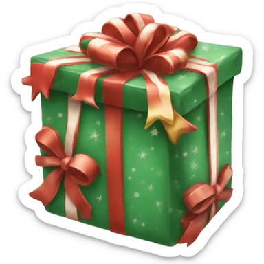 christmas gifts sticker