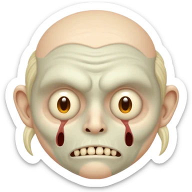 ungesundheits skaler sticker