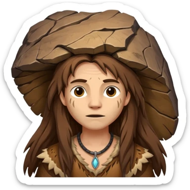 cave dweller sticker