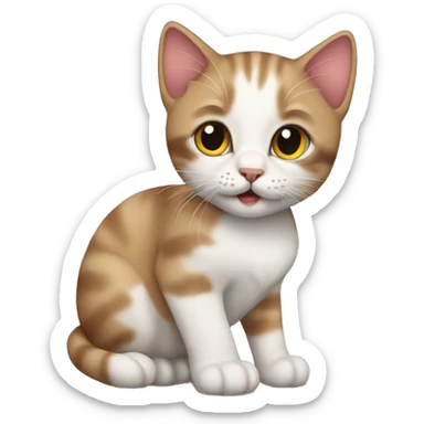 kitten sticker