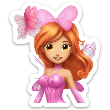 Winx bloom i love you sticker