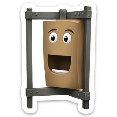 guillotine not nsfw sticker