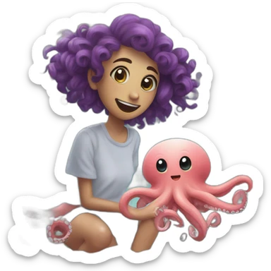 Honestly I'd like smth with more of a fun / chill vibe, got me? Smth like the octopus from val, n don't forget to add my name to the pic, then let's see ma friend sticker