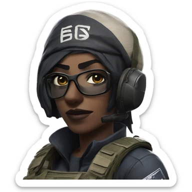 Rainbow Six Siege Kali sticker