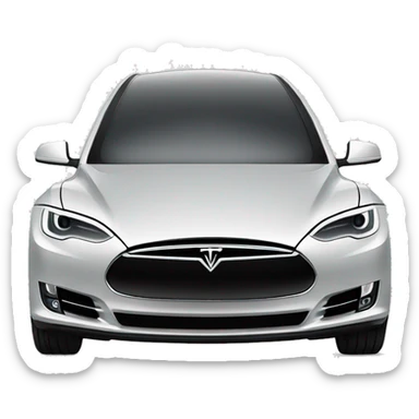 tesla sticker