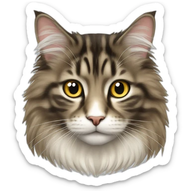 Norwegian Forest Cat sticker