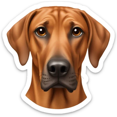 Rhodesian ridgeback  sticker