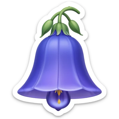 blubell flower sticker