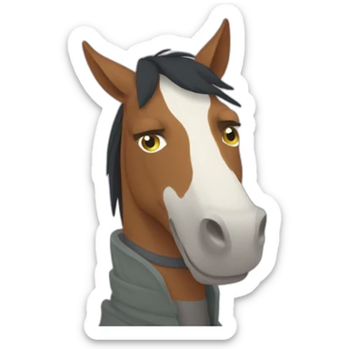Bojack Horseman sticker