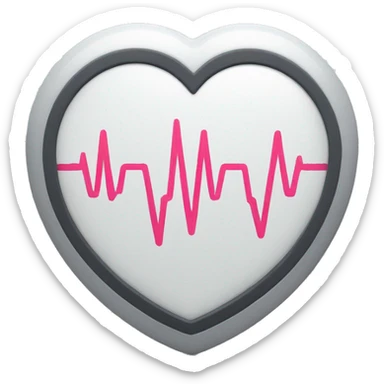 heart rate monitor sticker