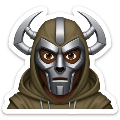 MF DOOM sticker