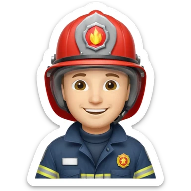 fireman sticker