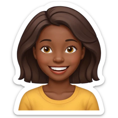 Girl congolise sticker