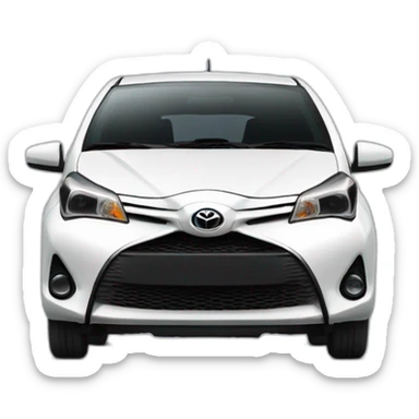 Toyota yaris hybride sticker