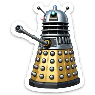 60s dalek sticker