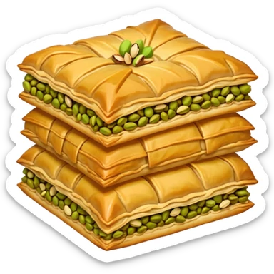 Baklava sticker