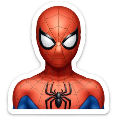 Spider man from marvel  sticker