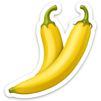 Banana pepper sticker