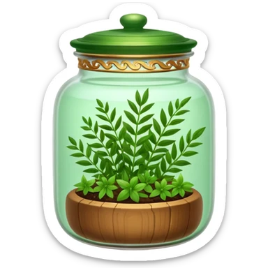 apocathery jar sticker