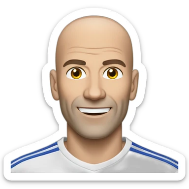 Zinedine Zidane sticker