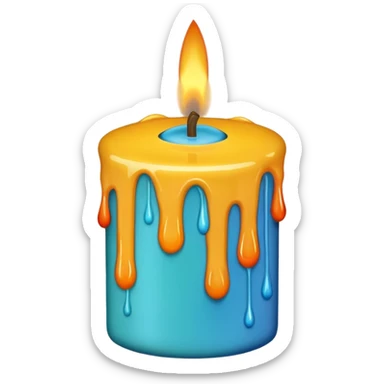 Curso de velas artesanales  sticker