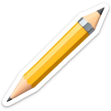 pencil sticker