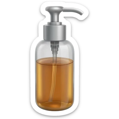 hazelnut syrup pump sticker