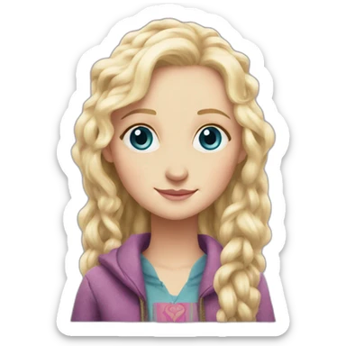 Luna lovegood sticker